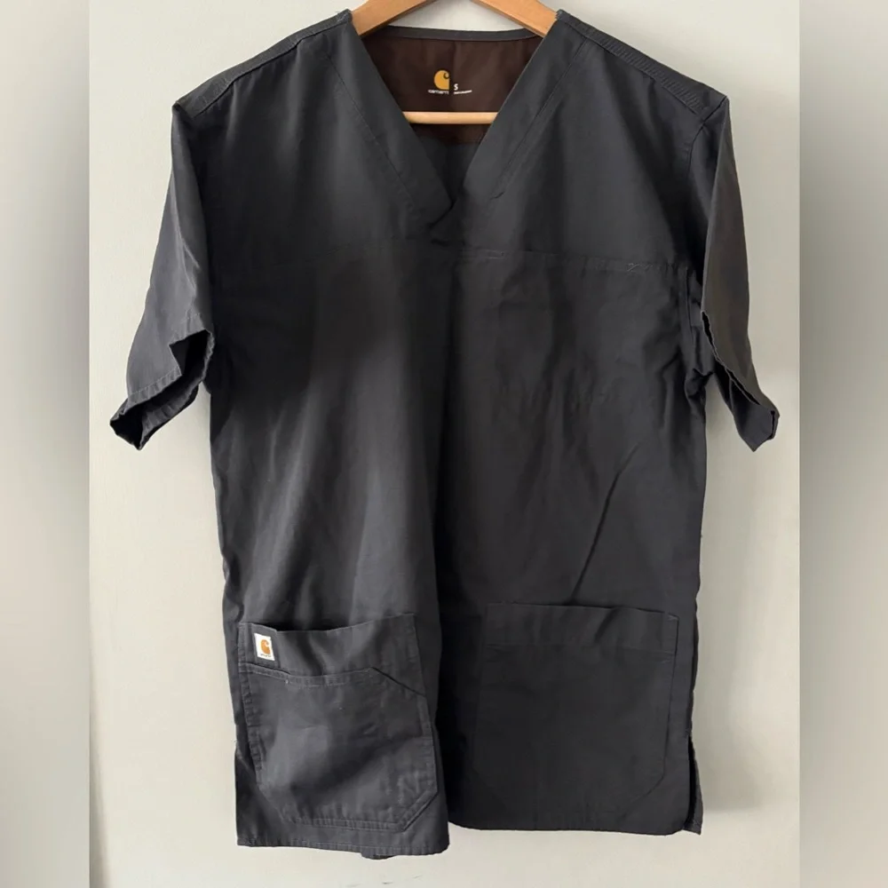 Carhartt Ripstop 4-Pocket V-Neck Scrub Top - Picture 1 of 4